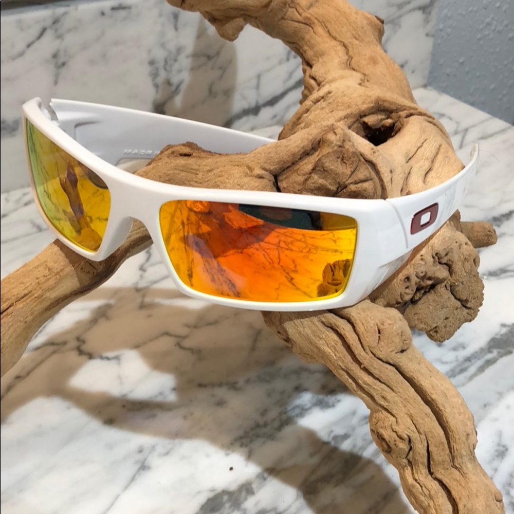 Vintage Oakley Gascan with Fire Iridium lens